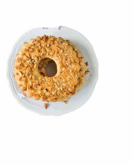 Rosca con cacahuetes