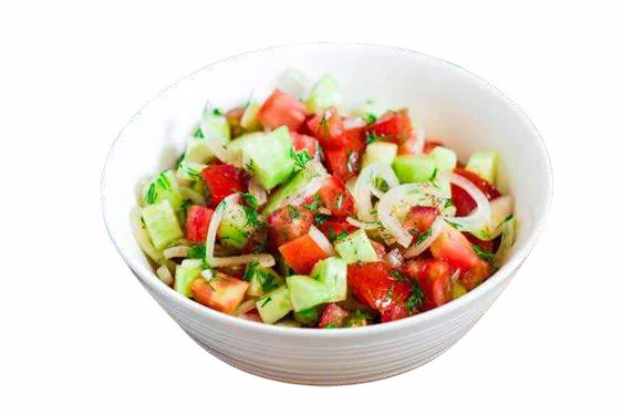 Tomate y pepino
