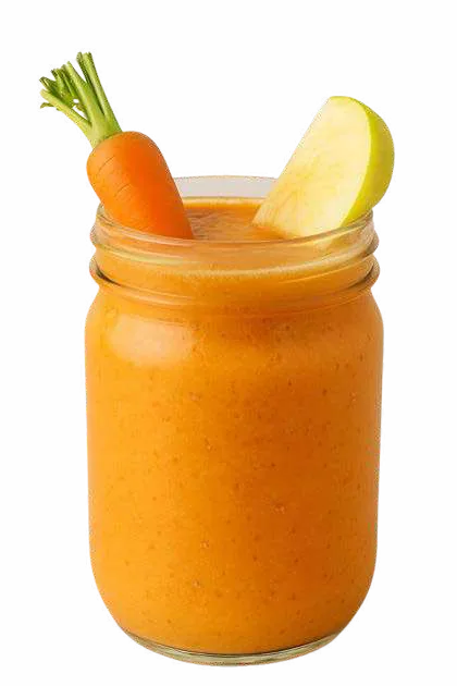 Zanahoria y manzana